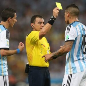 what does a yellow card mean in soccer