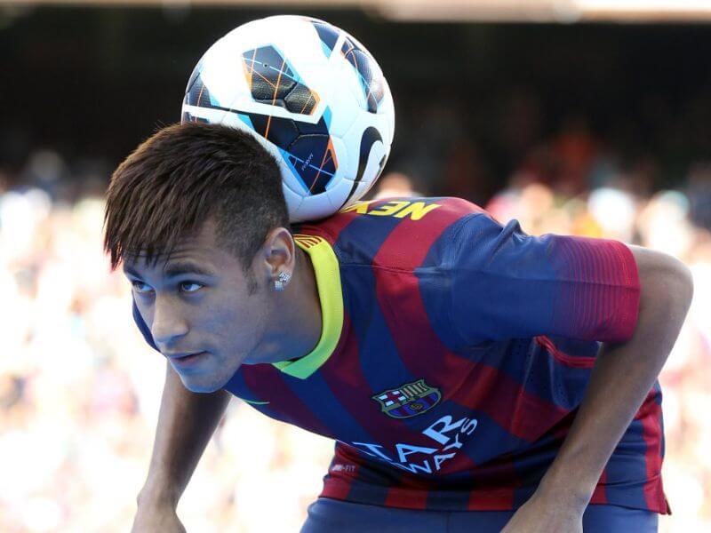 when did neymar start playing soccer