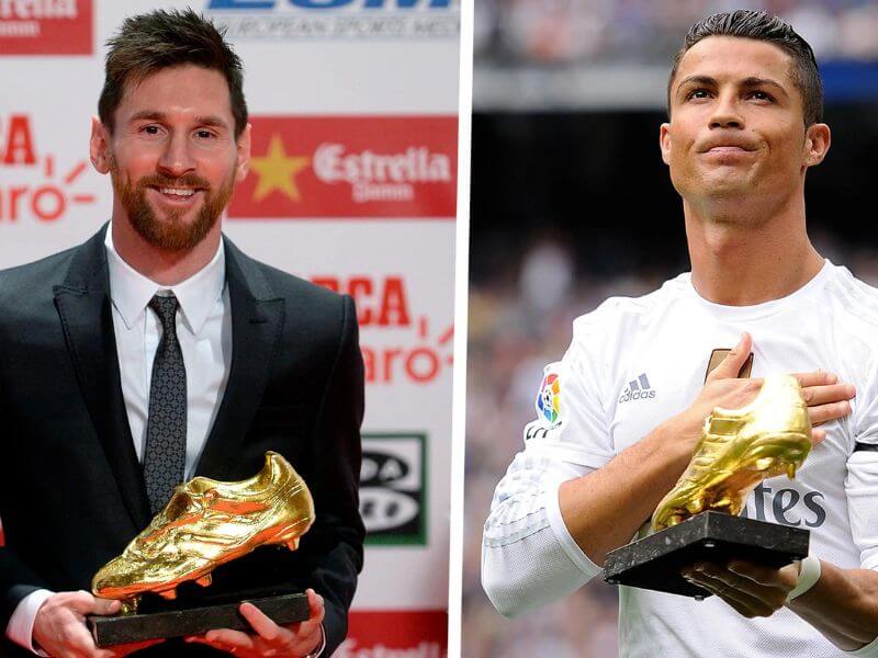 how many golden boots does messi have