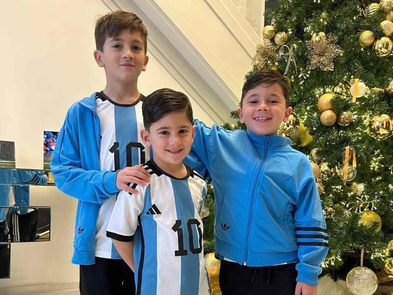how old is thiago messi
