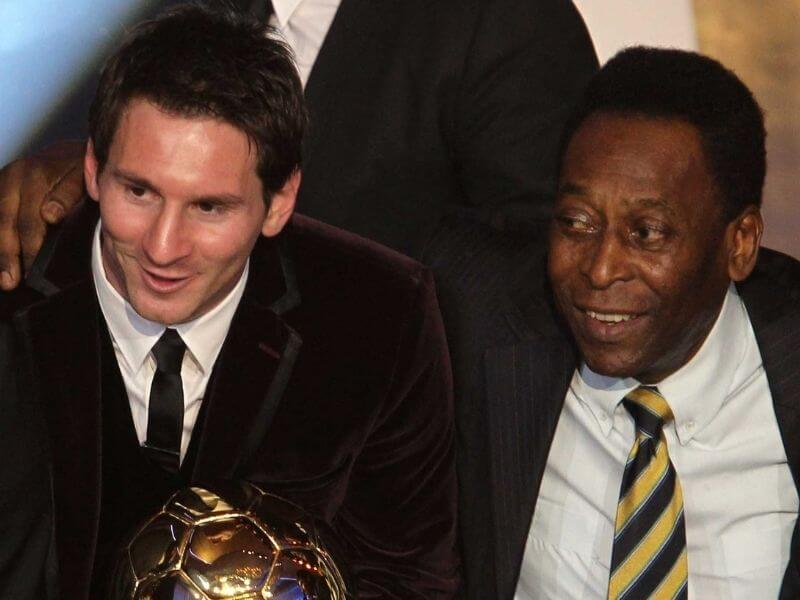 what did messi say about pele